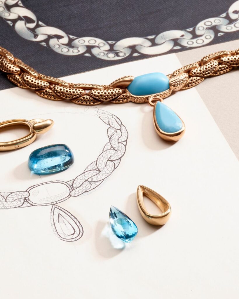 Aquamarine Dream necklace_Pomellato HJ_craftsmanship