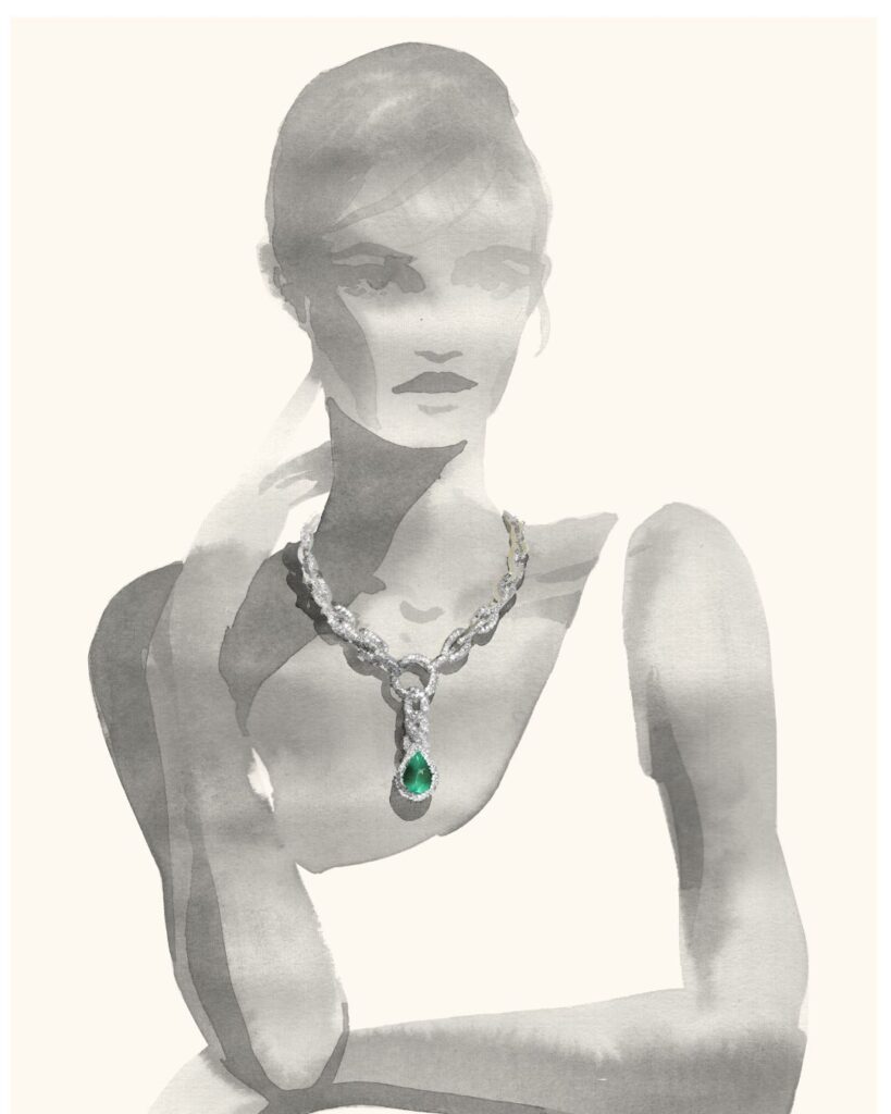 (10) COLLEZIONE 1967_Pomellato HJ_Chain Drop Paraiba necklace_@joannalayla