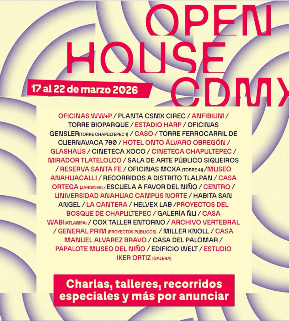 OPEN HOUSE CDMX 2026