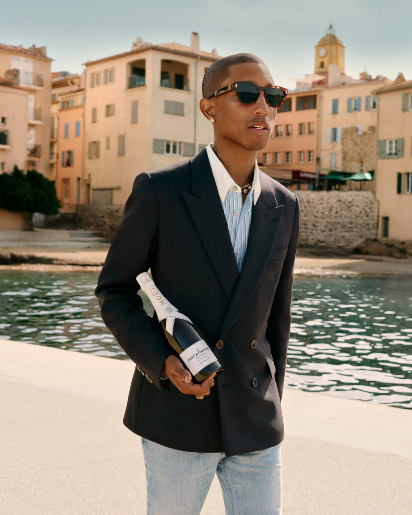 Pharrell Williams y Moët & Chandon